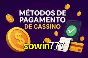 Métodos de Pagamento no sowin777